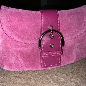 A older coach pink purse